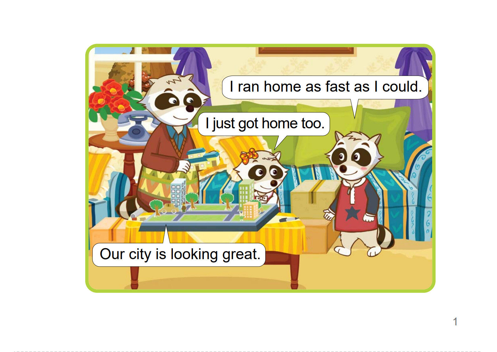 A Family Project绘本故事第2页