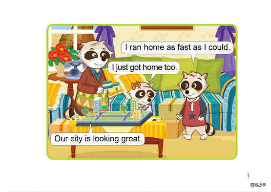 A Family Project绘本故事第2页