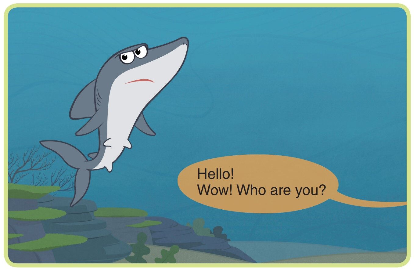 Great White Shark绘本故事第2页