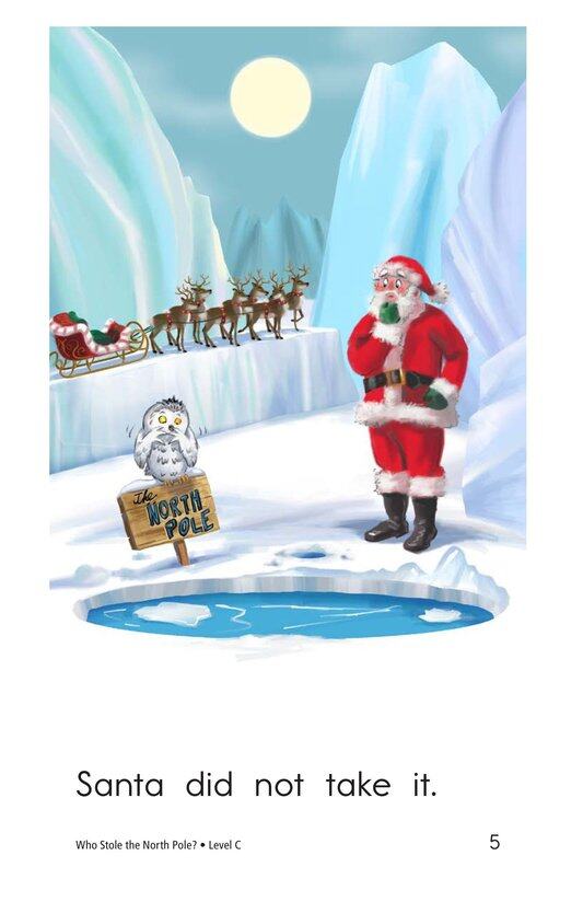 Who Stole the North Pole绘本故事第5页
