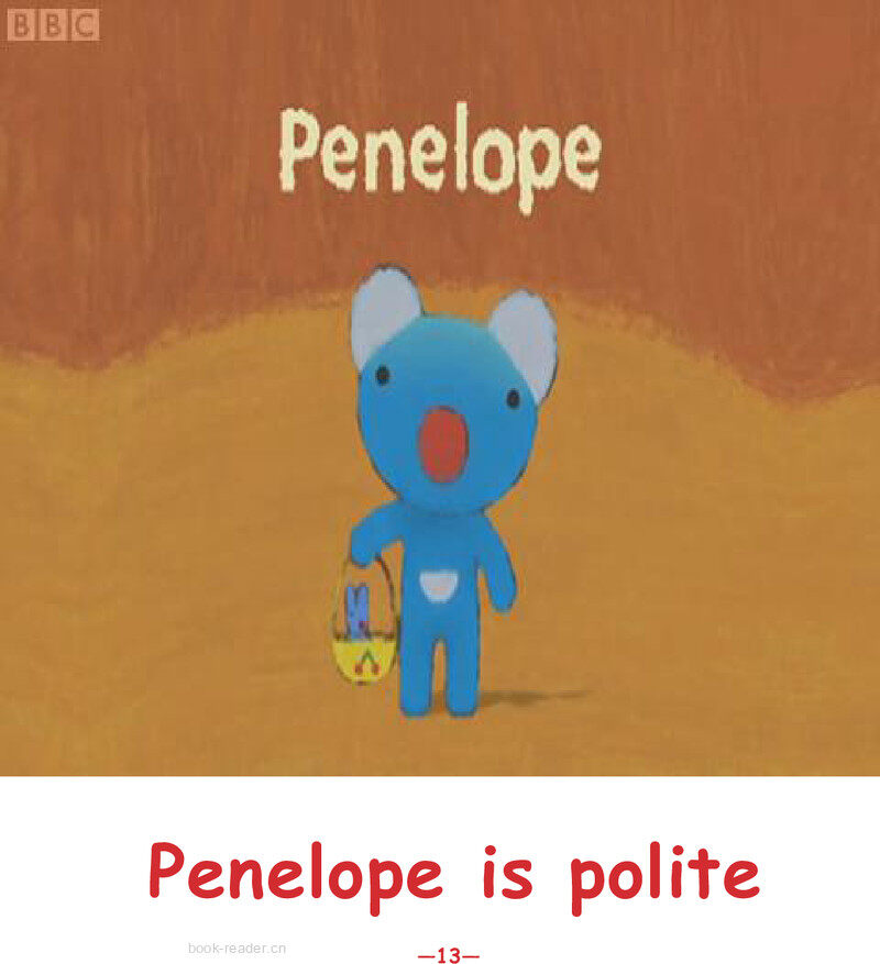 Penelope Is Polite绘本故事第2页