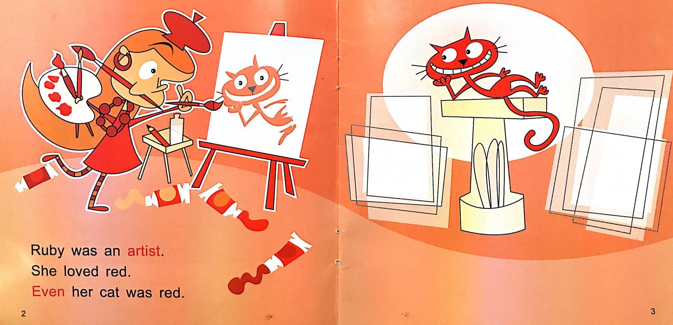 Ruby Red and Sky Blue绘本故事第3页