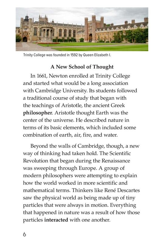 Isaac Newton:Matter,Math,and Motion绘本故事第5页