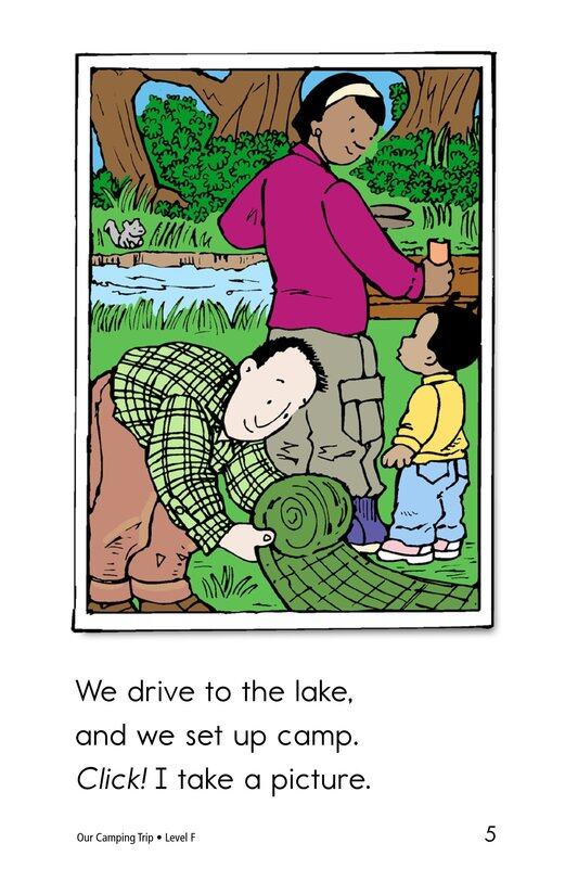 Our Camping Trip绘本故事第4页