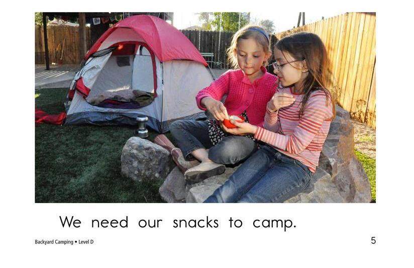 Backyard Camping绘本故事第5页