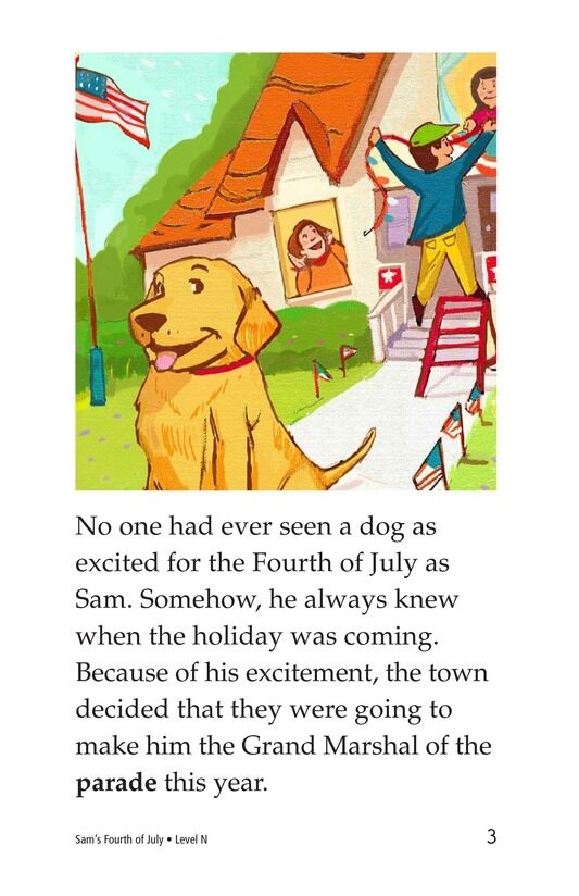 Sam's Fourth of July绘本故事第3页
