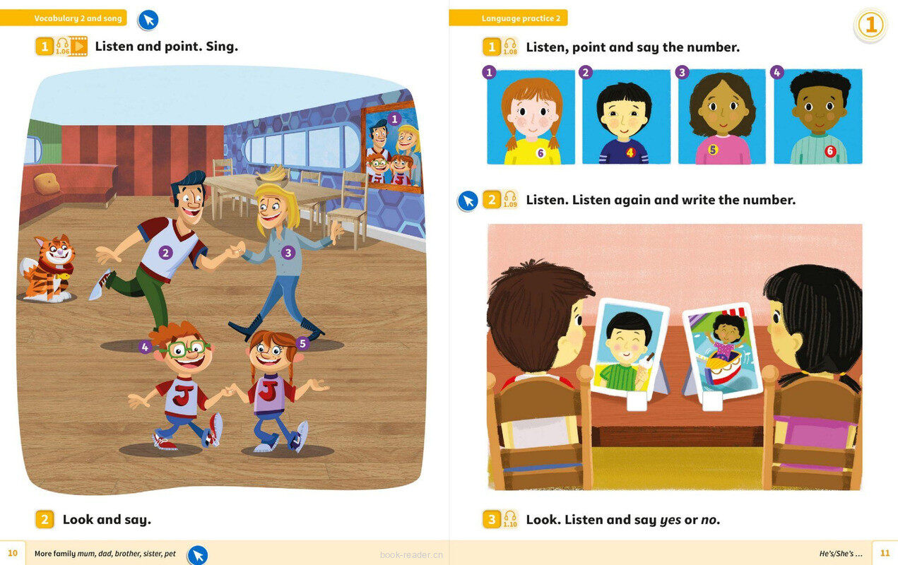 01 Friends and family 绘本故事第3页