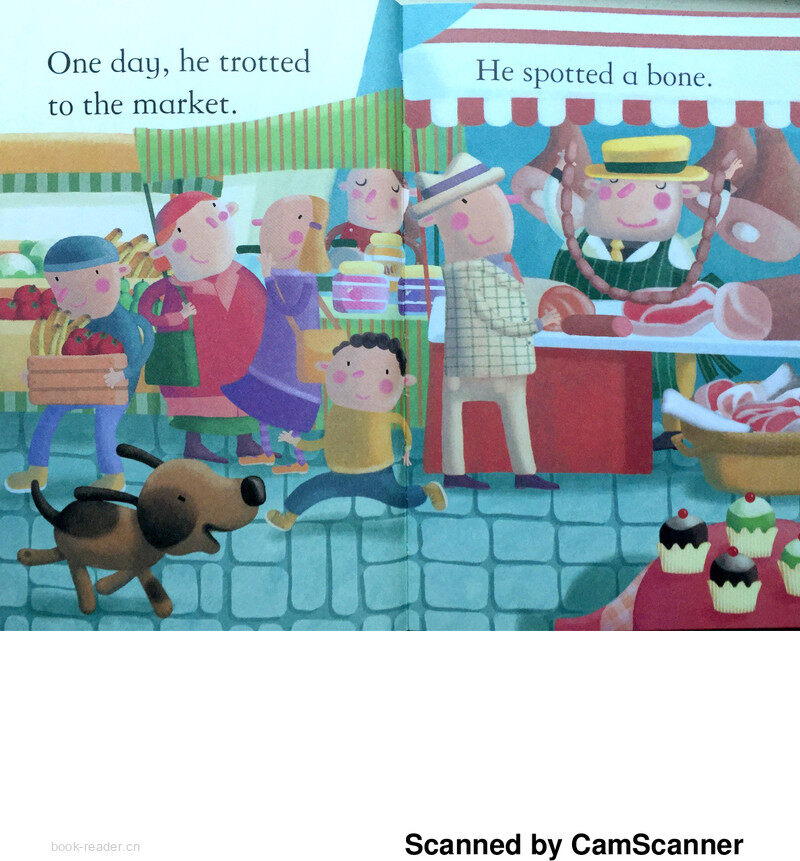 The Greedy Dog绘本故事第4页