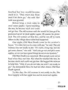The Woman and Her Apple Tree绘本故事第3页