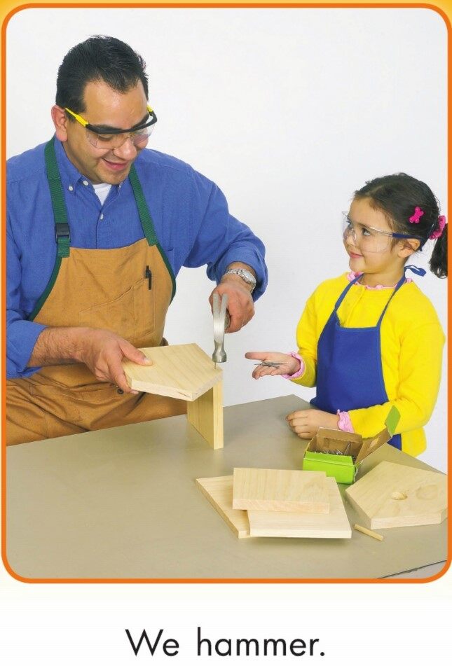 We Build a Birdhouse绘本故事第5页