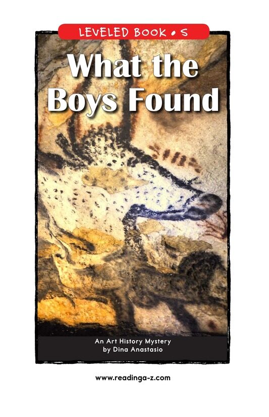 What the Boys Found绘本故事第2页