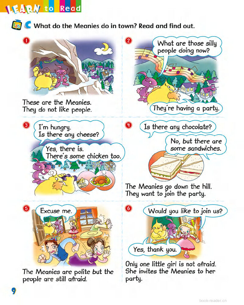 2 Our favourite food绘本故事第5页