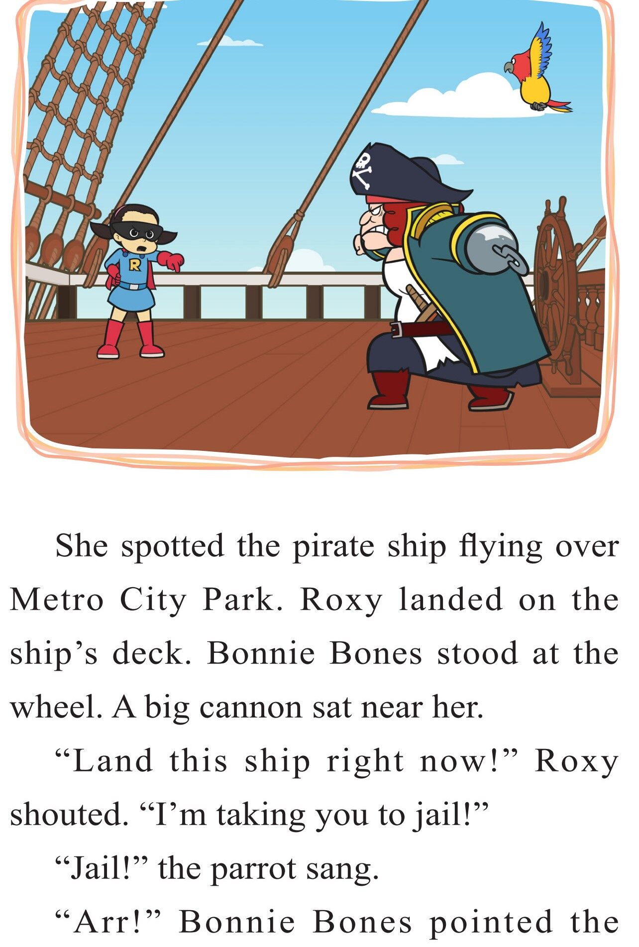 Shark Attack!绘本故事第5页