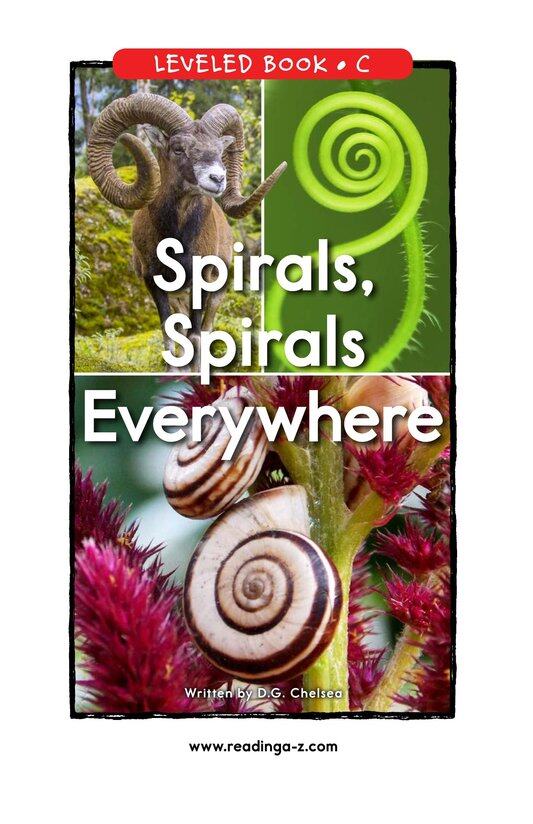 Spirals,Spirals Everywhere绘本故事第2页