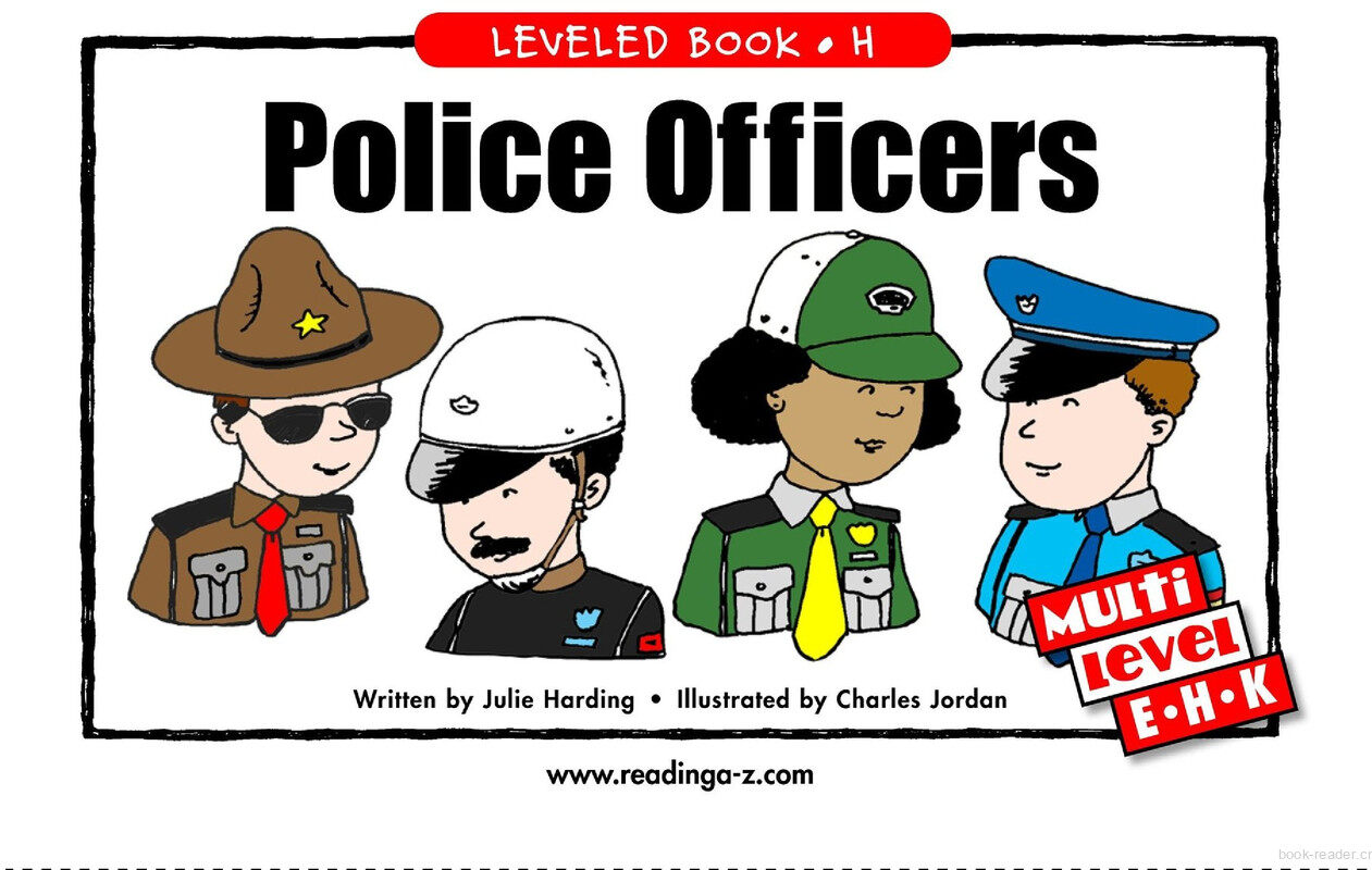 Police Officers绘本故事第2页