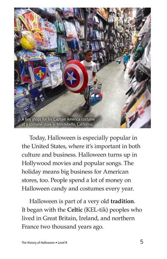 The History of Halloween绘本故事第4页