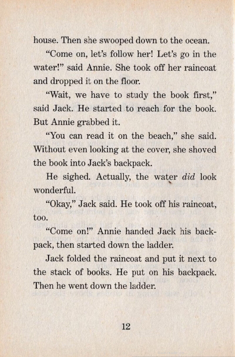 02 The Bright Blue Sea绘本故事第3页