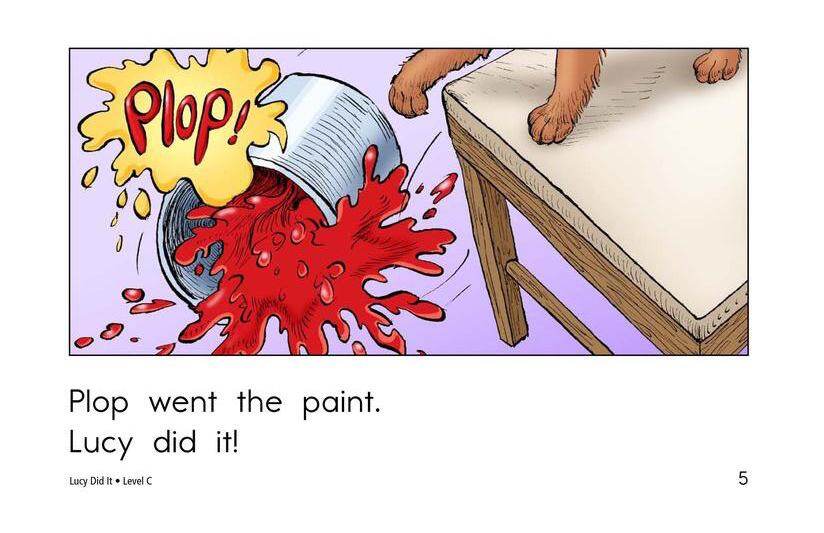 Lucy Did It绘本故事第5页