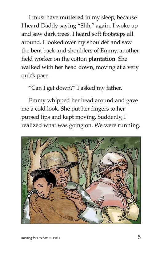 Running for Freedom绘本故事第4页