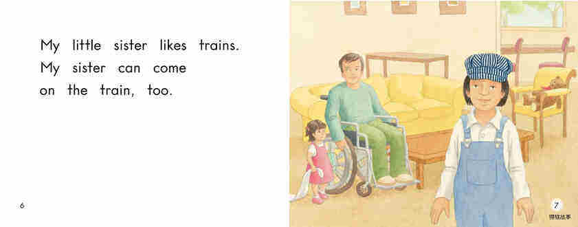 Going on a train ride绘本故事第5页