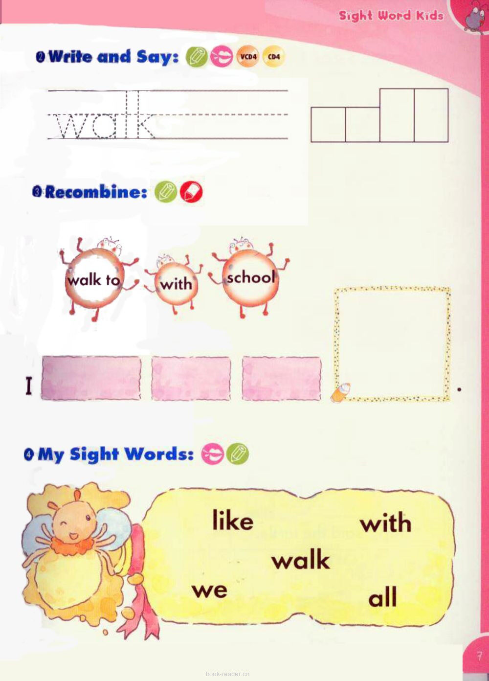 2 Walk to School绘本故事第3页