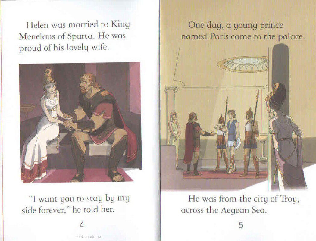 The Wooden Horse绘本故事第4页