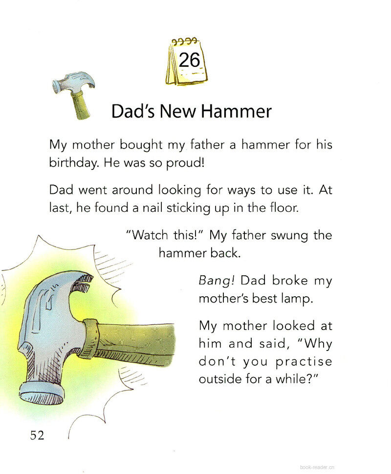 Dad's New Hammer绘本故事第2页