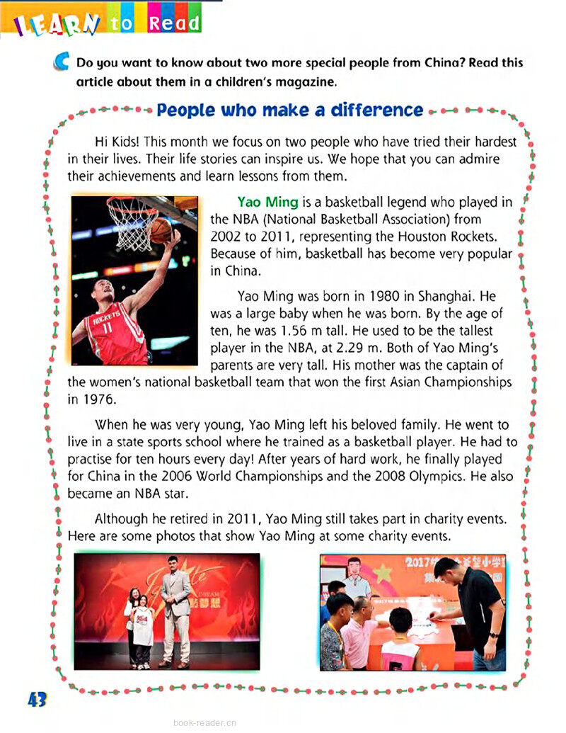 6 Special people绘本故事第5页