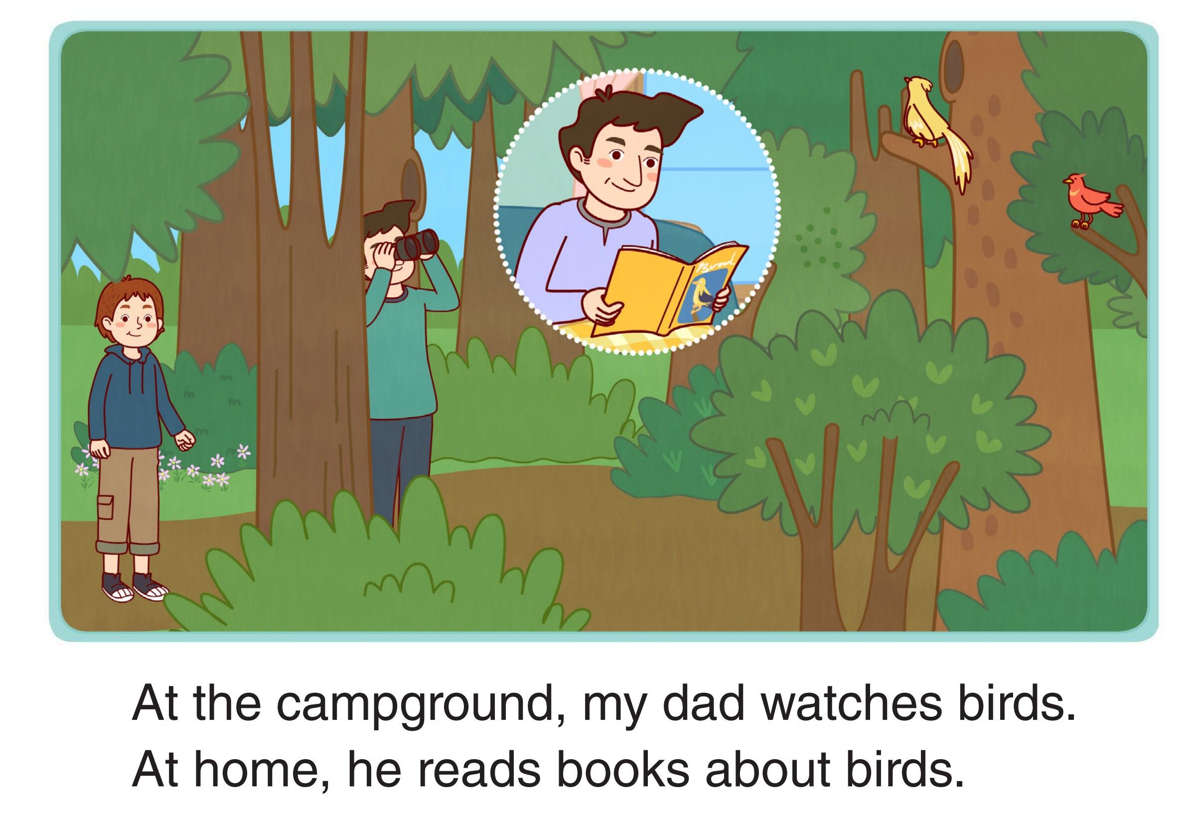 Camping绘本故事第4页