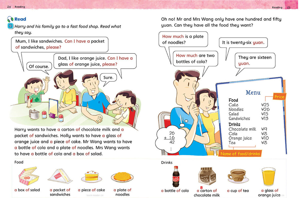 2B Unit 3 Yummy food!绘本故事第3页