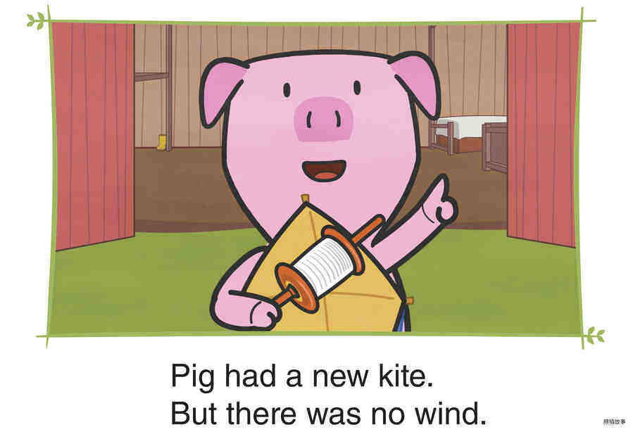 Pig's New Kite绘本故事第2页