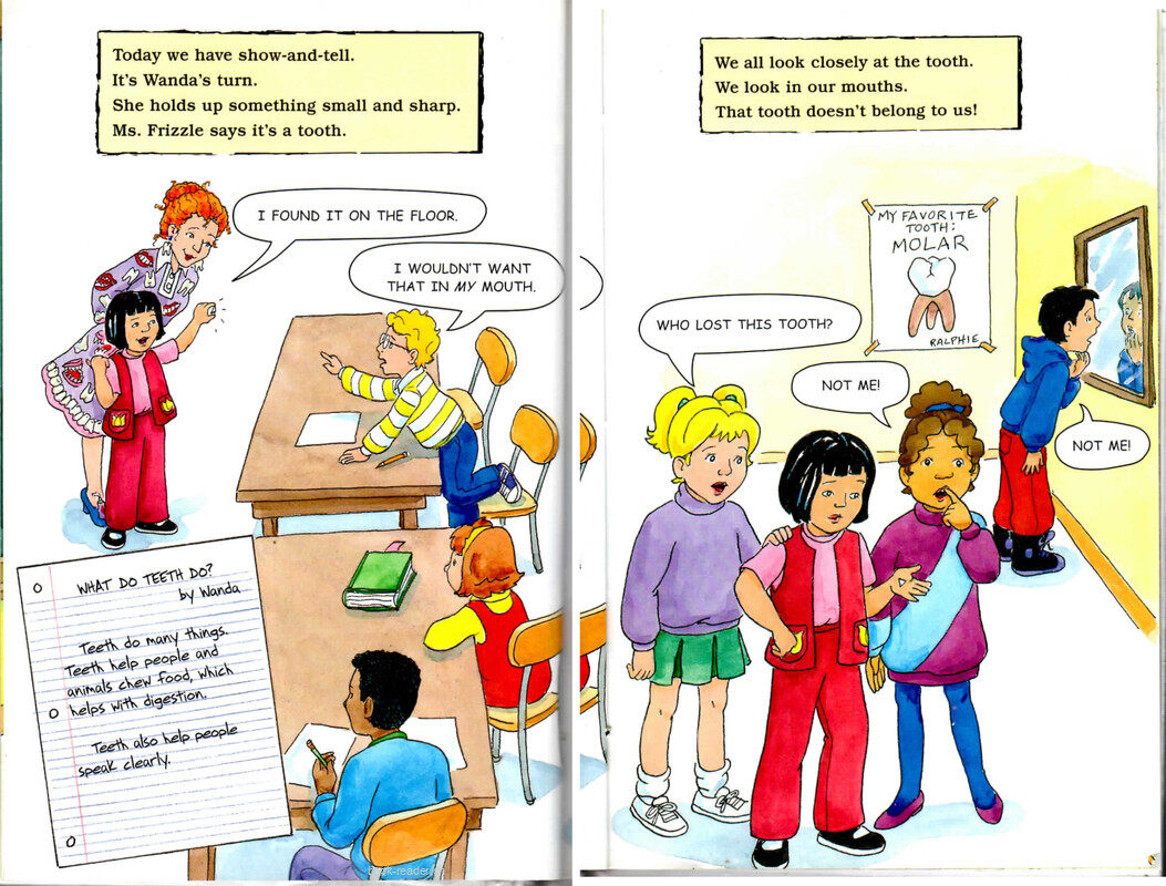 Magic School Bus and the Missing Tooth绘本故事第4页