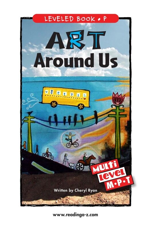 Art Around Us绘本故事第2页