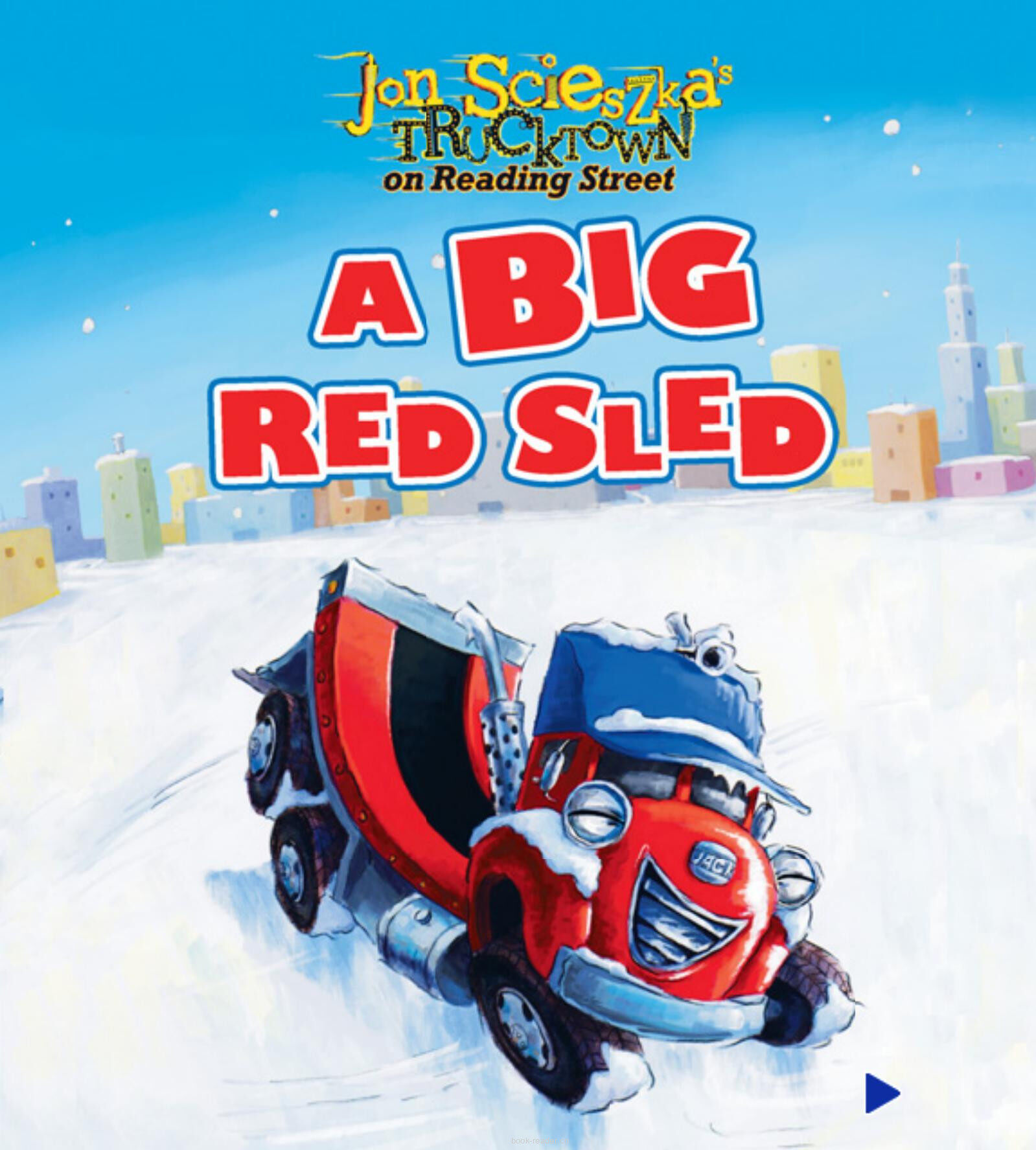 A Big Red Sled绘本故事第2页