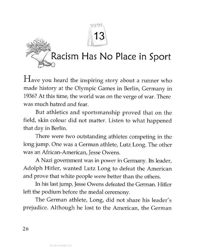 Racism Has No Place in Sport绘本故事第2页