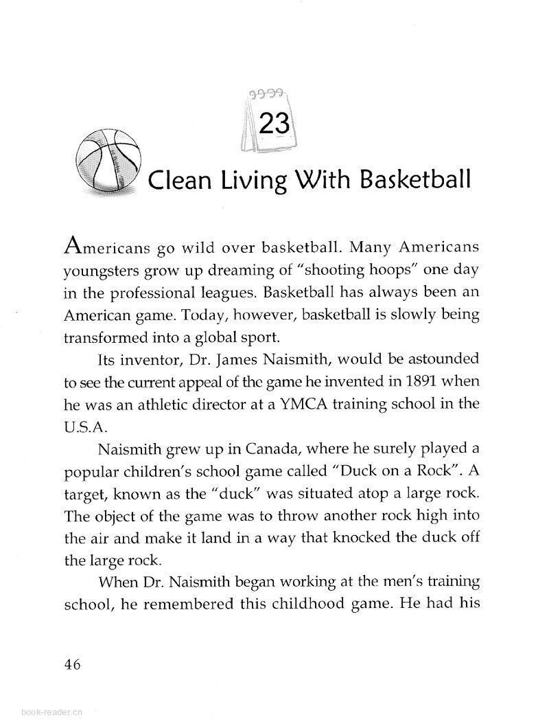 Clean Living With Basketball绘本故事第2页
