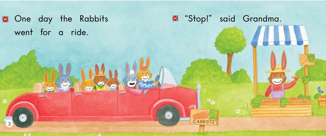 Bunny and the monster绘本故事第3页