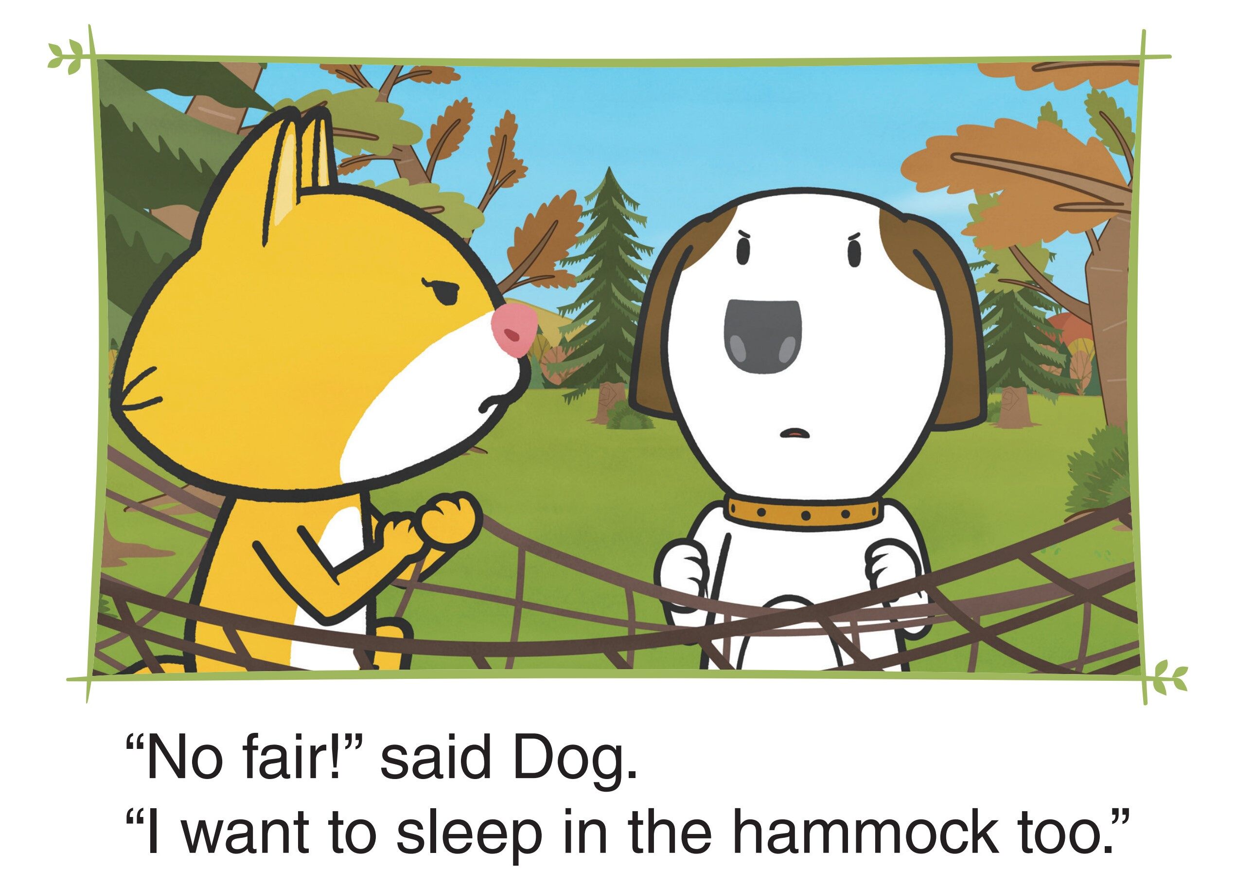 No Fair!绘本故事第2页