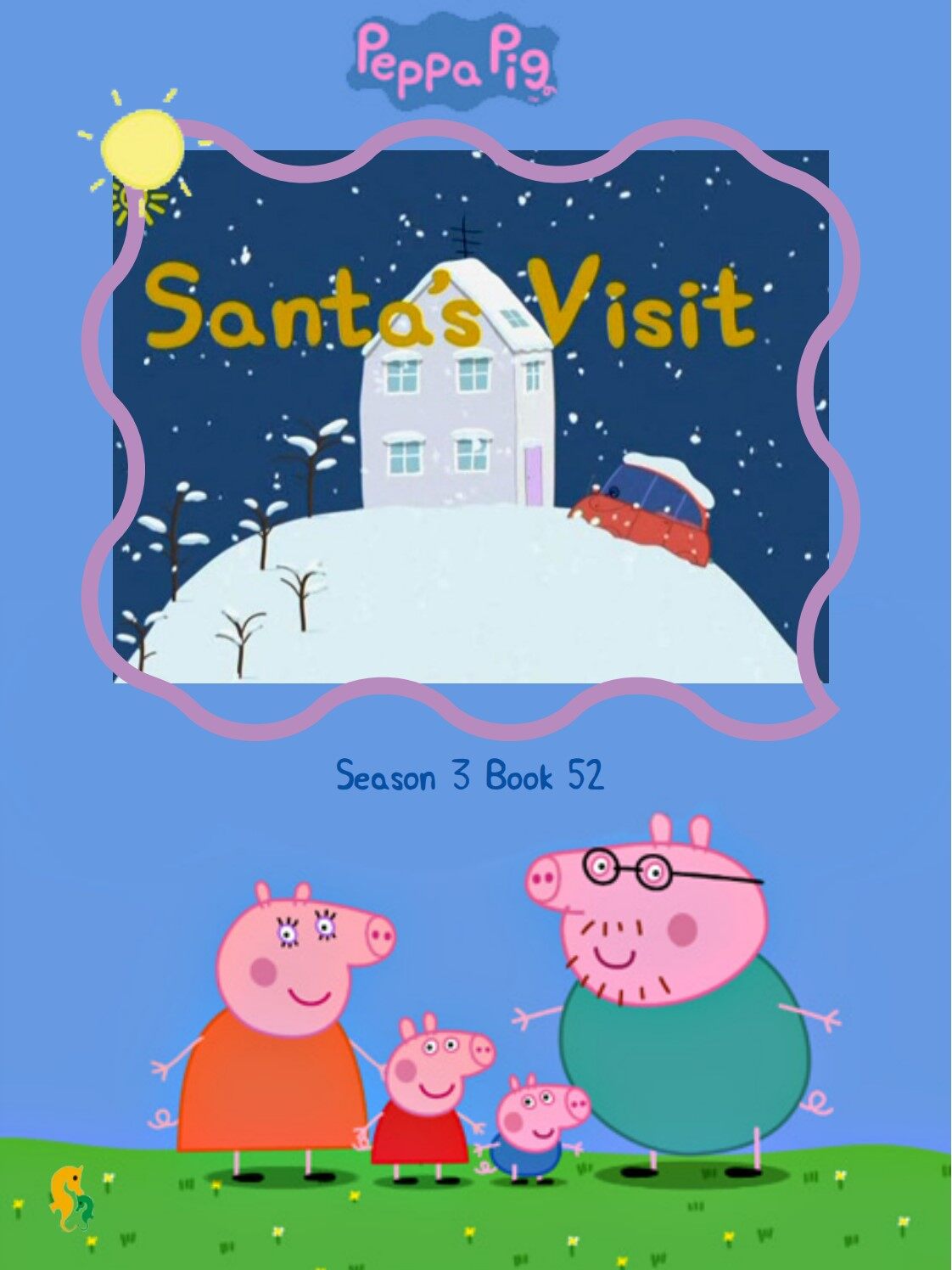 Santa's Visit绘本故事第2页