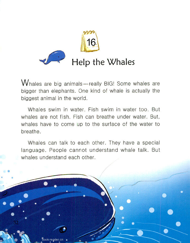Help the Whales绘本故事第2页