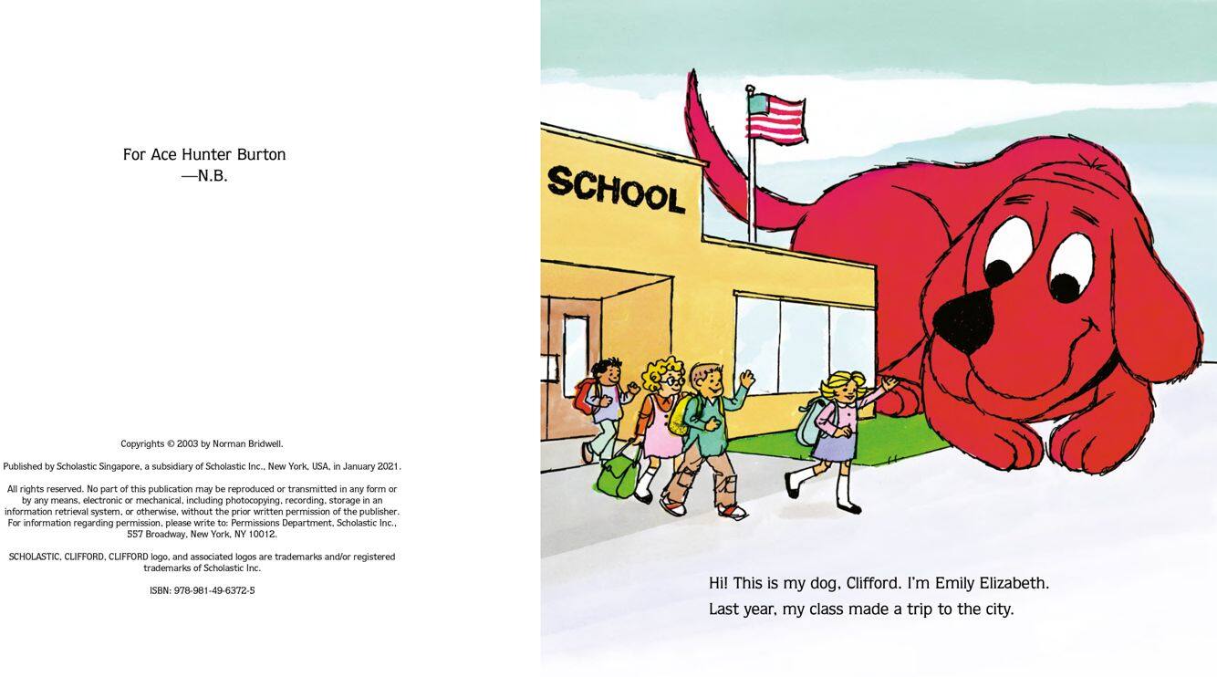 Clifford's Class Trip绘本故事第3页