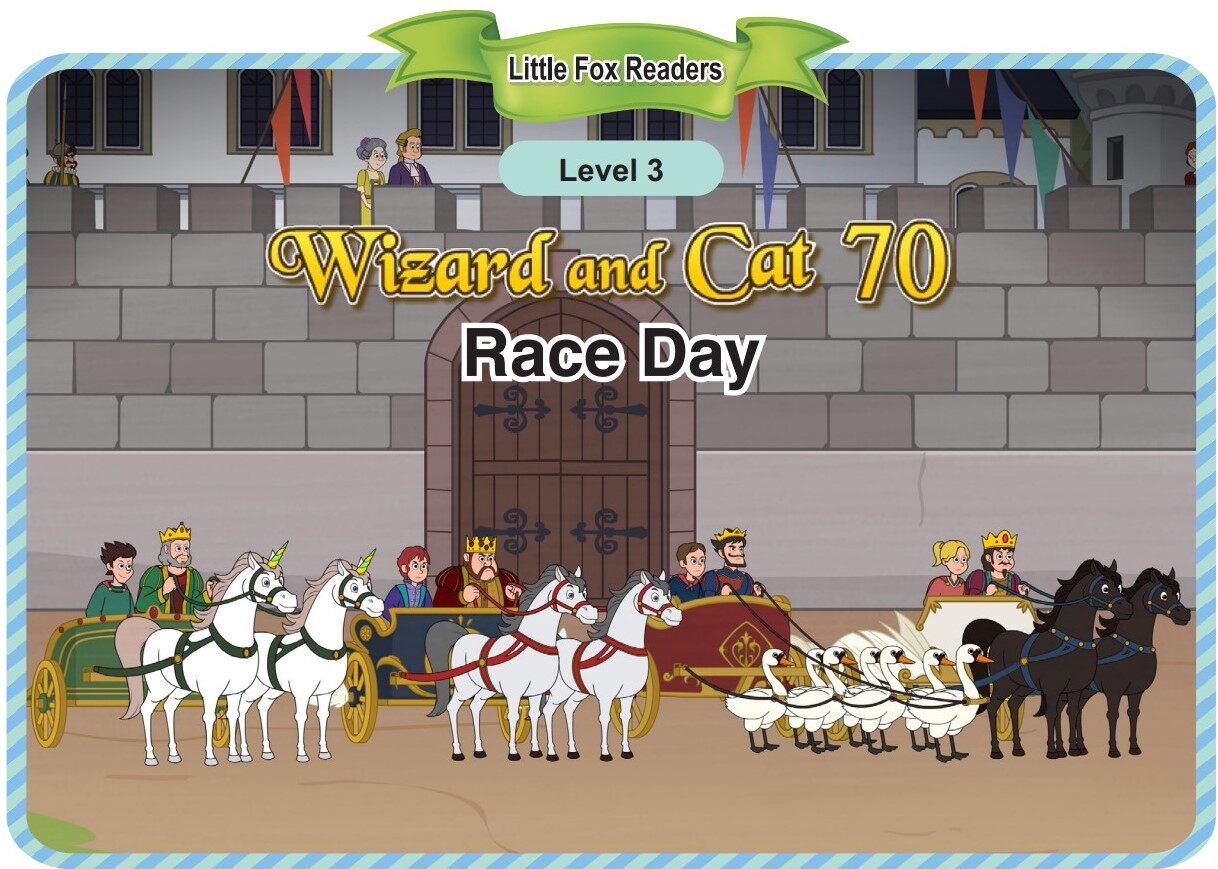 Race Day绘本故事第2页