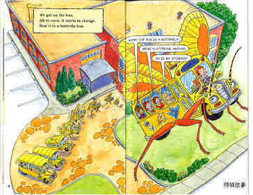 Magic School Bus and the Butterfly Bunch绘本故事第5页