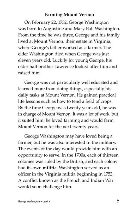 George Washington绘本故事第4页