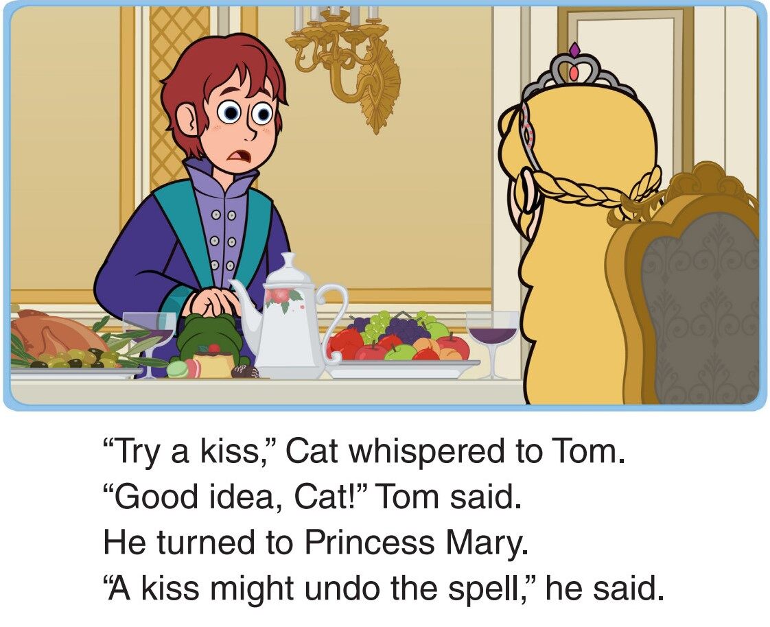 A Kiss and a Potion绘本故事第4页