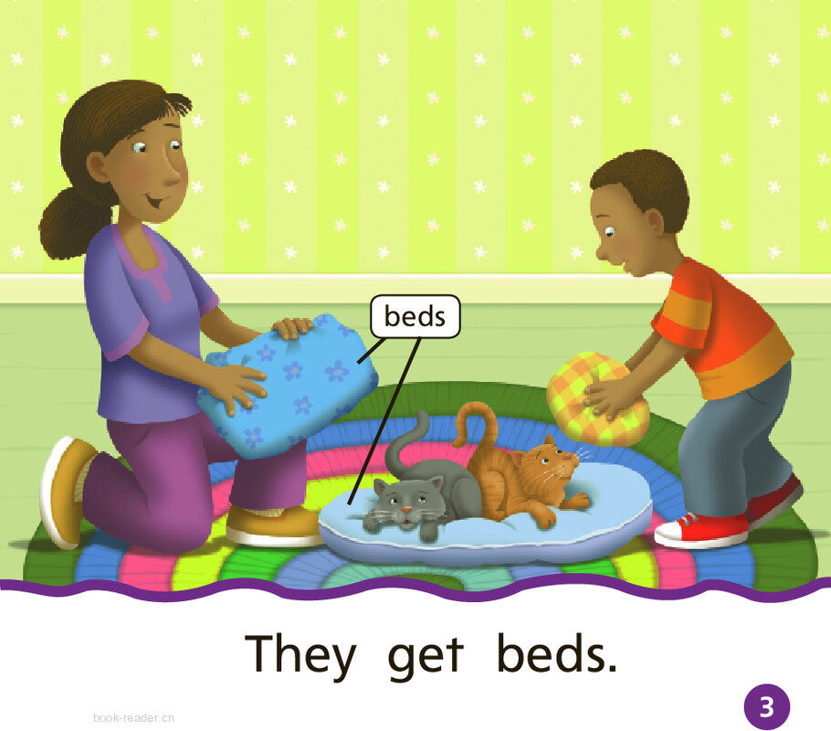 GK ELL U07W2 Their Pets绘本故事第4页