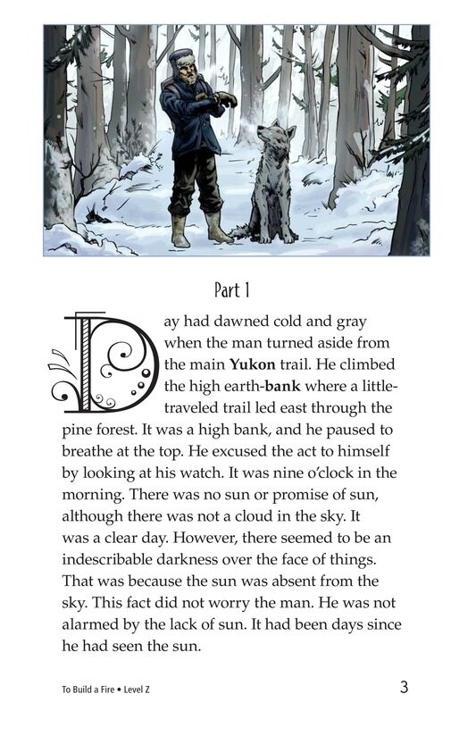 To Build a Fire (Part 1)绘本故事第3页