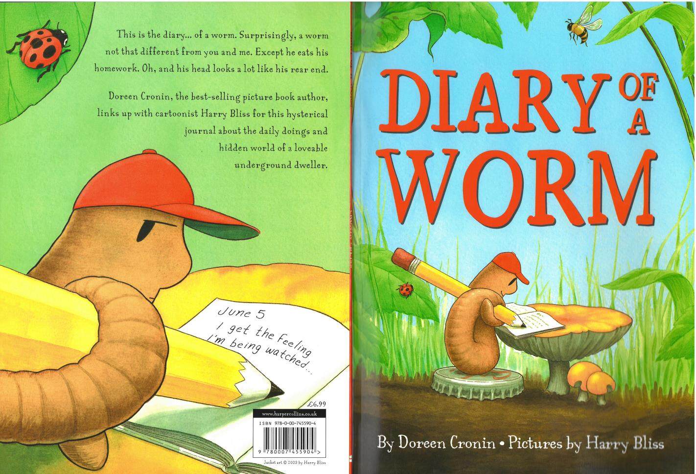 Diary of a Worm绘本故事第2页