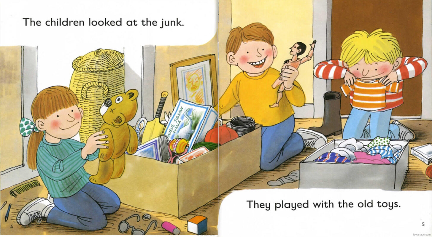 The Jumble Sale绘本故事第5页