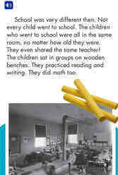 School Then and Now绘本故事第4页